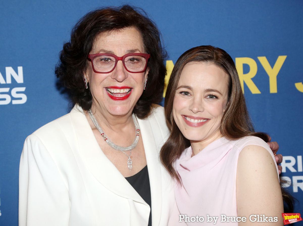 Lynne Meadow and Rachel McAdams at 