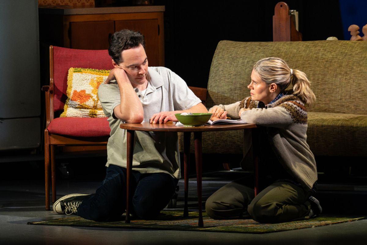 Jim Parsons and Celia Keenan-Bolger J at 