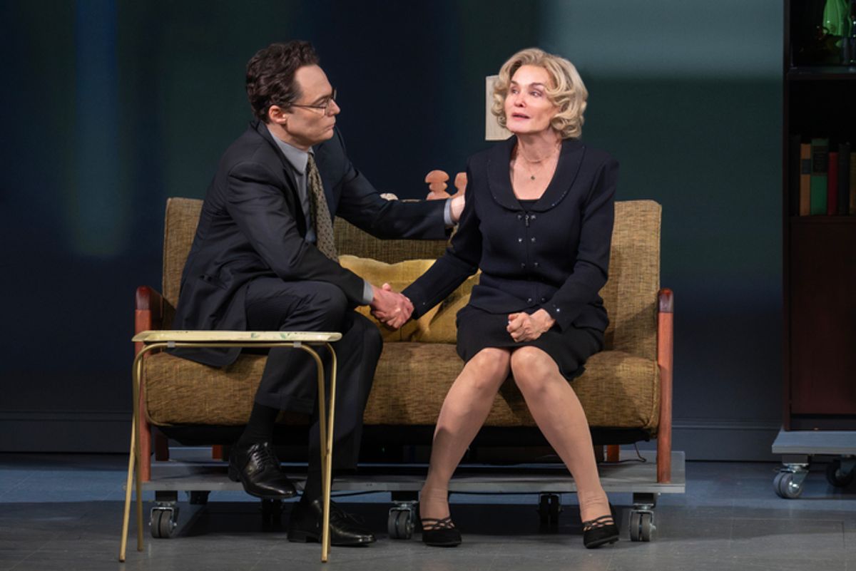 Jim Parsons and Jessica Lange at 