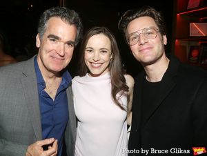 Brian d'Arcy James, Rachel McAdams and Jonathan Groff  Photo