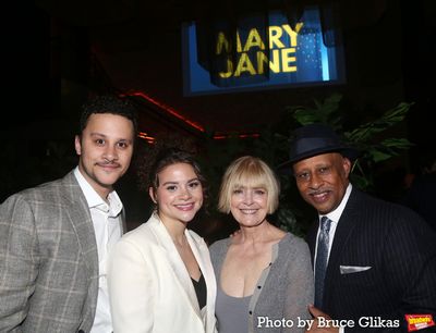 Trey Santiago, Lily Santiago, Jeannie Brittan, Ruben Santiago-Hudson Photo