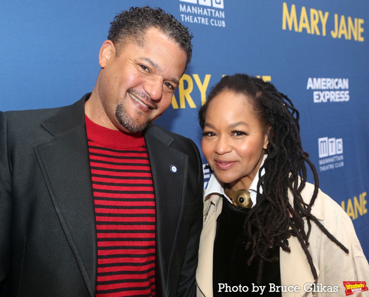 Brandon J. Dirden and Crystal A. Dickinson at 