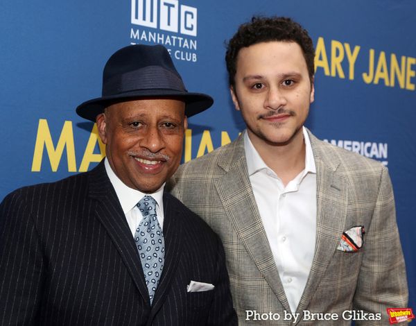 Ruben Santiago-Hudson and Trey Santiago Photo