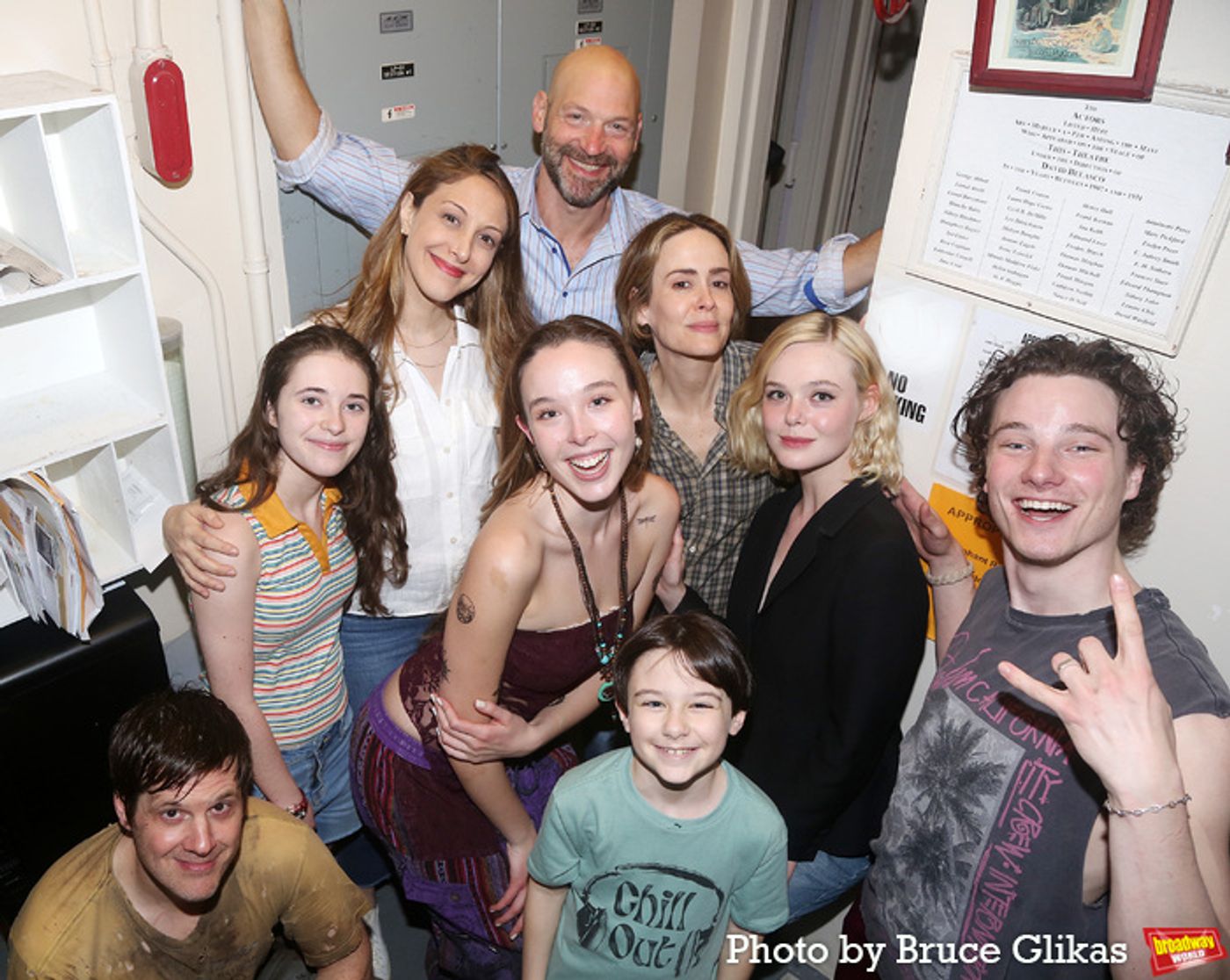 Photos: Former Cast Member Elle Fanning Visits APPROPRIATE Cast  Image