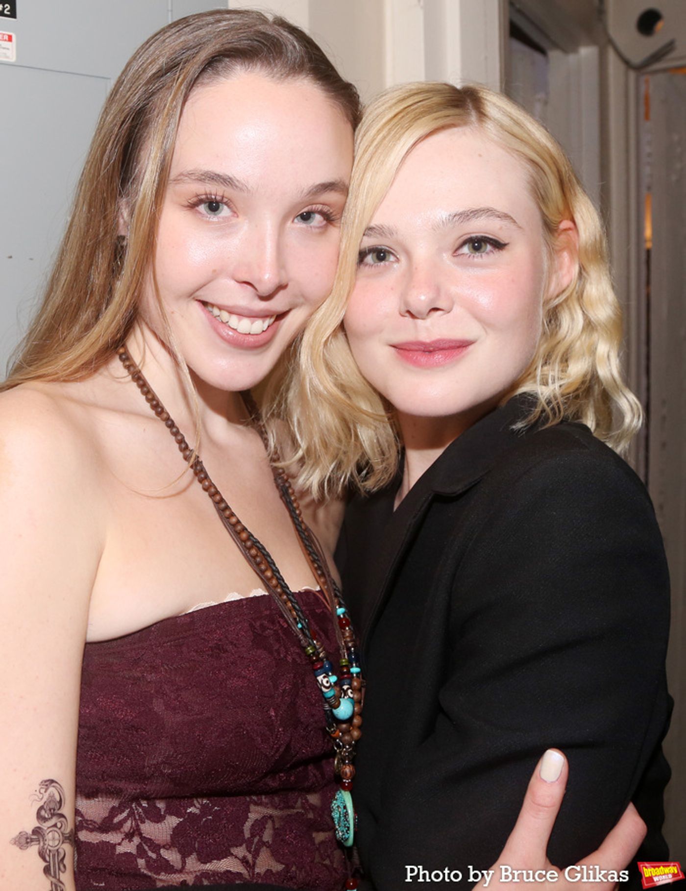 Photos: Former Cast Member Elle Fanning Visits APPROPRIATE Cast  Image