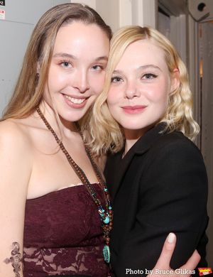 Ella Beatty and Elle Fanning @ BroadwayWorld Ella Beatty and Elle Fanning Photo