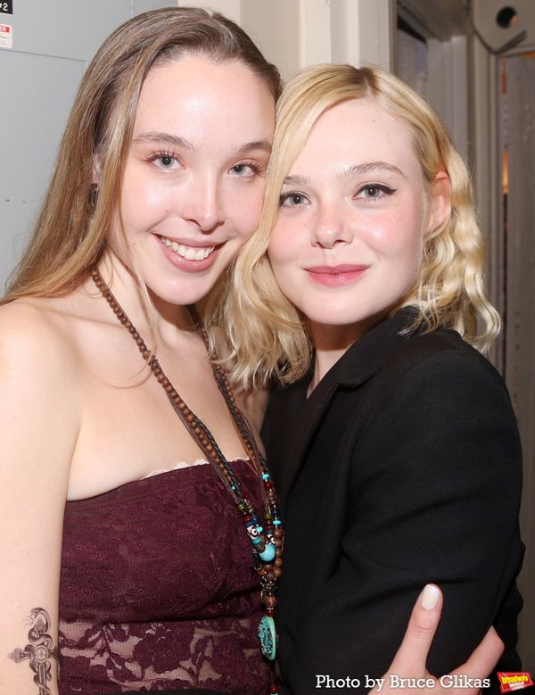 Ella Beatty and Elle Fanning  Photo