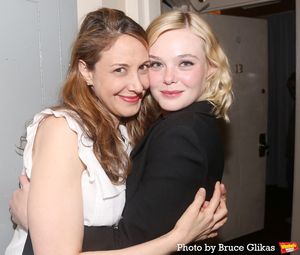 Natalie Gold and Elle Fanning @ BroadwayWorld Natalie Gold and Elle Fanning Photo