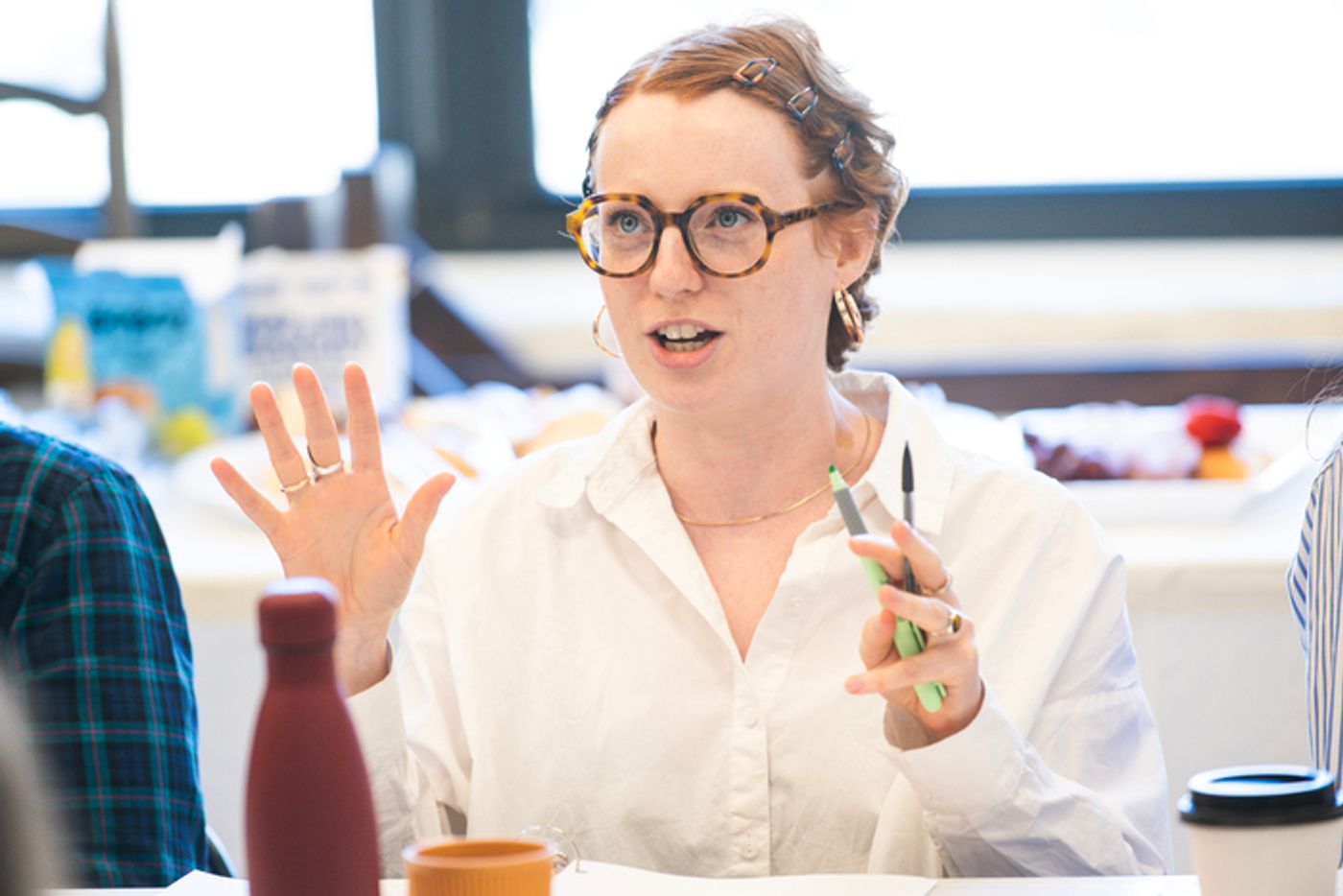 Photos: See Sandra Oh & More in Rehearsals for THE WELKIN  Image