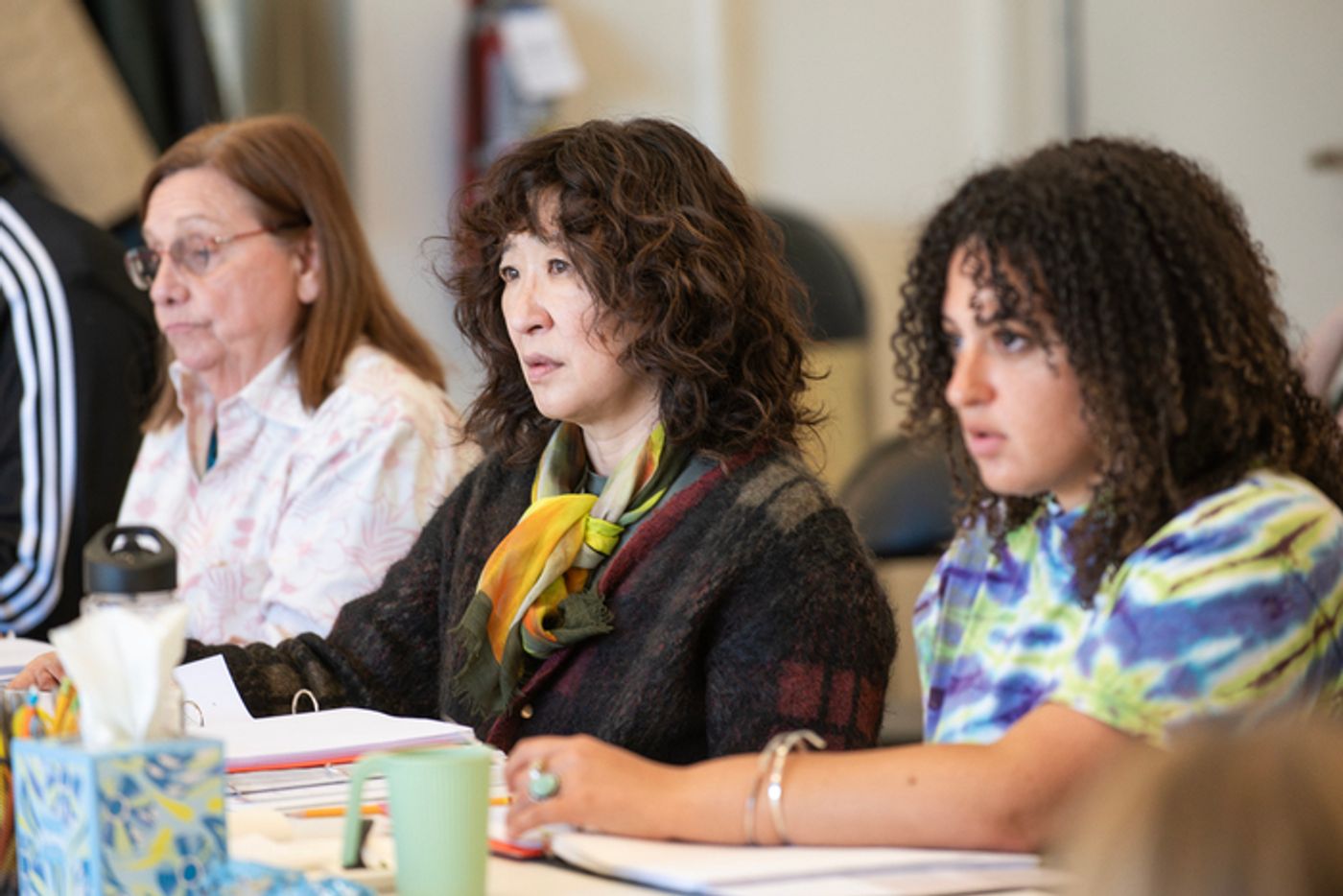 Photos: See Sandra Oh & More in Rehearsals for THE WELKIN  Image