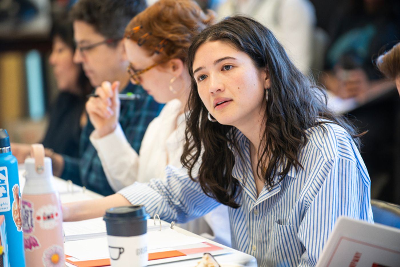 Photos: See Sandra Oh & More in Rehearsals for THE WELKIN  Image