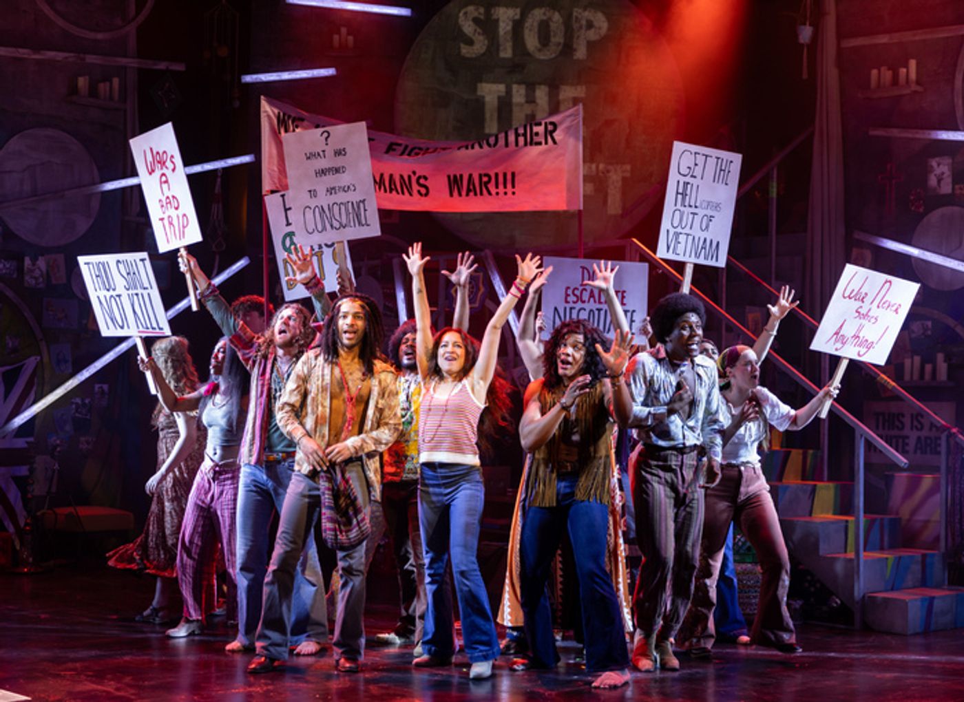 Photos: Get a First Look at HAIR at Signature Theatre  Image