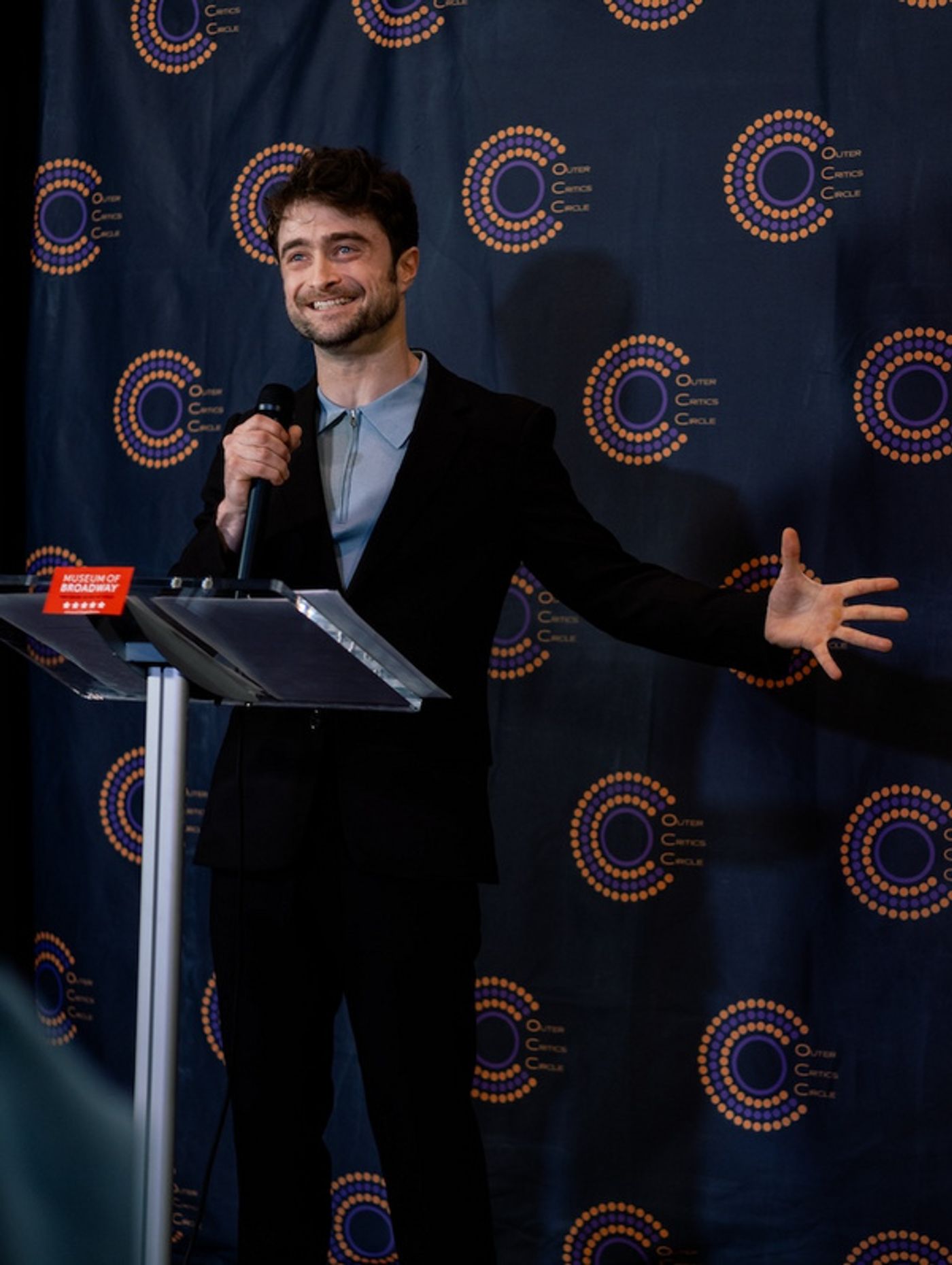 Photos: The Stars of MERRILY WE ROLL ALONG Visit The Museum Of Broadway!  Image