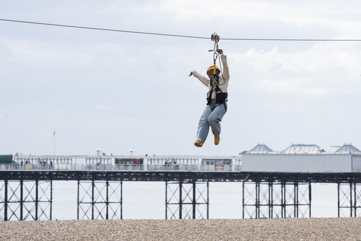 Photos: The Cast of AN OFFICER AND A GENTLEMAN THE MUSICAL Visit The Brighton Zip   Image