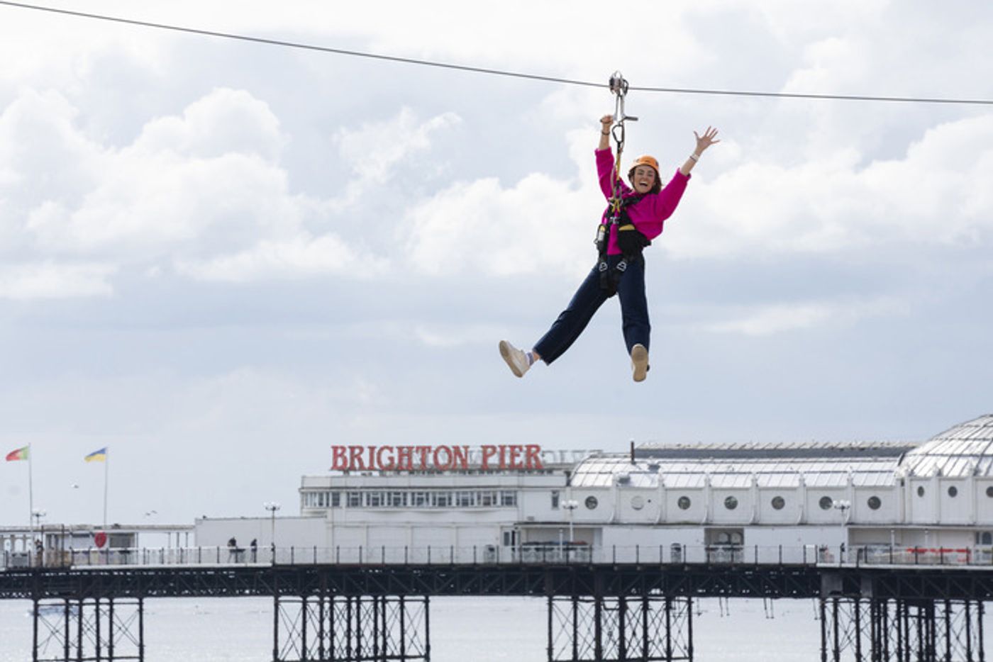 Photos: The Cast of AN OFFICER AND A GENTLEMAN THE MUSICAL Visit The Brighton Zip   Image