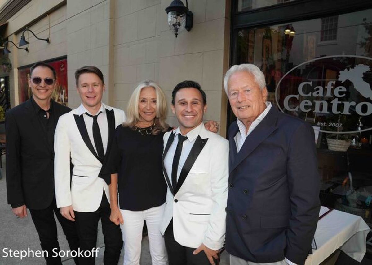 Mark Hartman, music director, Seth Sikes, Eda Sorokoff, Nicolas King, Eda Sorokoff at 