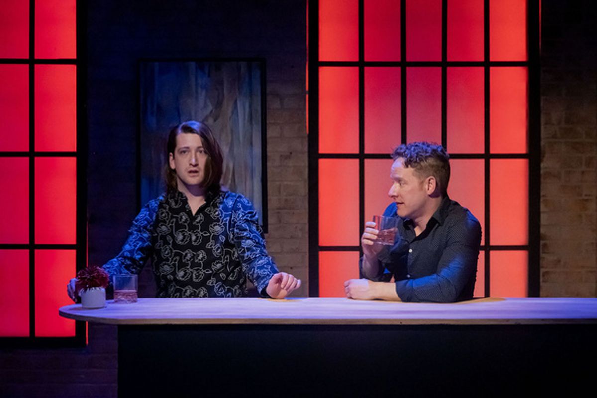 Adam Rawlings (EVAN) and Scott Esposito (JORDAN) at 