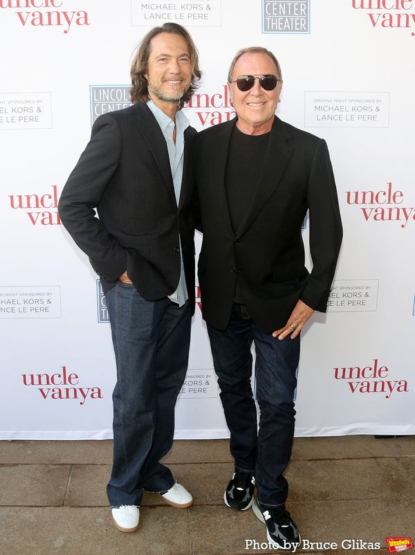 Lance LePere and Michael Kors Photo