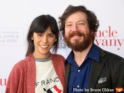 Mitzi Akaha and John Gallagher Jr Photo