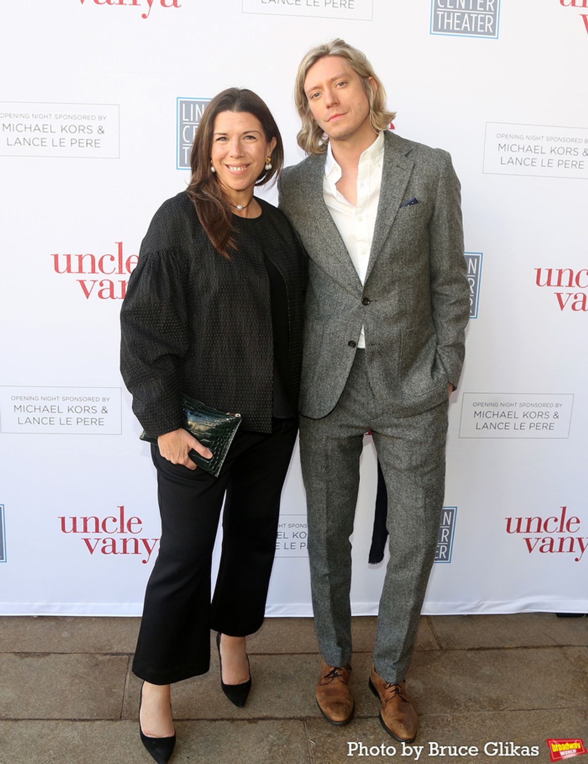 Stellene Volandes and Patrick Vaill  at 