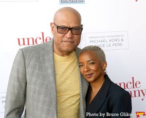 Laurence Fishburne and Kara Young  Photo