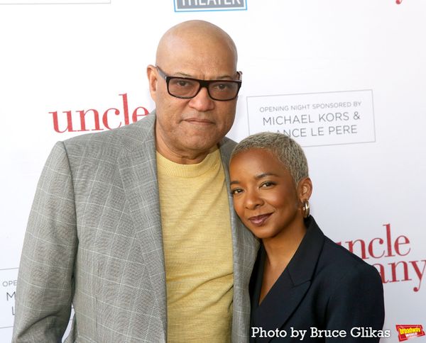 Laurence Fishburne and Kara Young  Photo