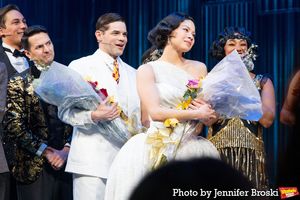 Jeremy Jordan, Eva Noblezada @ BroadwayWorld Jeremy Jordan, Eva Noblezada Photo