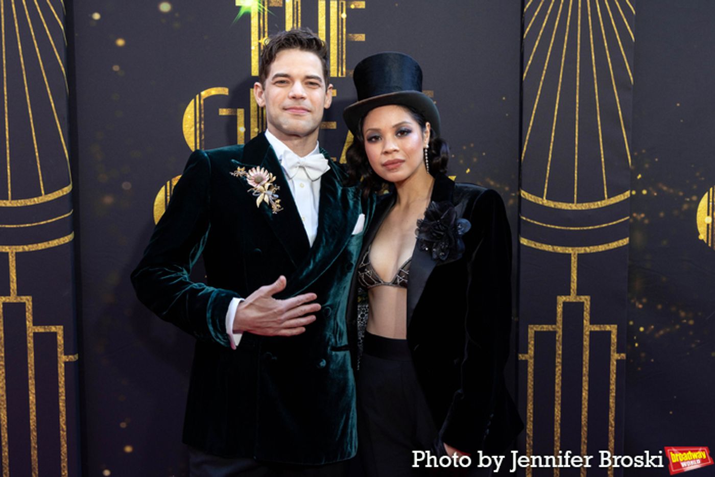 Photos: Jeremy Jordan, Eva Noblezada & the Company of THE GREAT GATSBY Celebrate Opening Night  Image