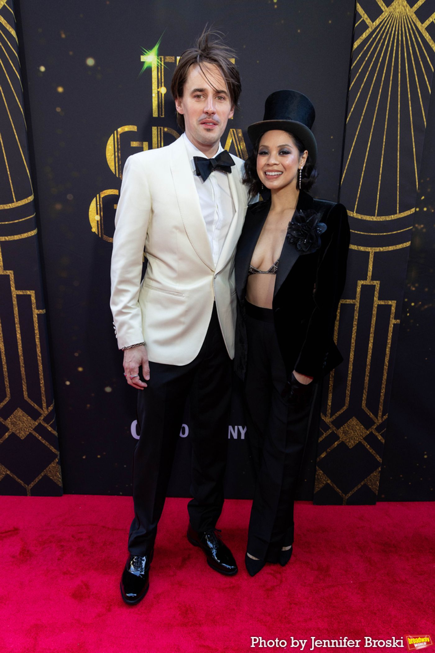 Photos: Jeremy Jordan, Eva Noblezada & the Company of THE GREAT GATSBY Celebrate Opening Night  Image