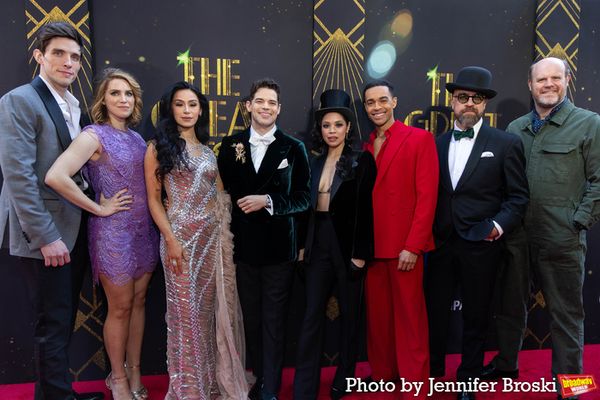 John Zdrojeski, Sara Chase, Samantha Pauly, Jeremy Jordan, Eva Noblezada, Noah J. Ric Photo