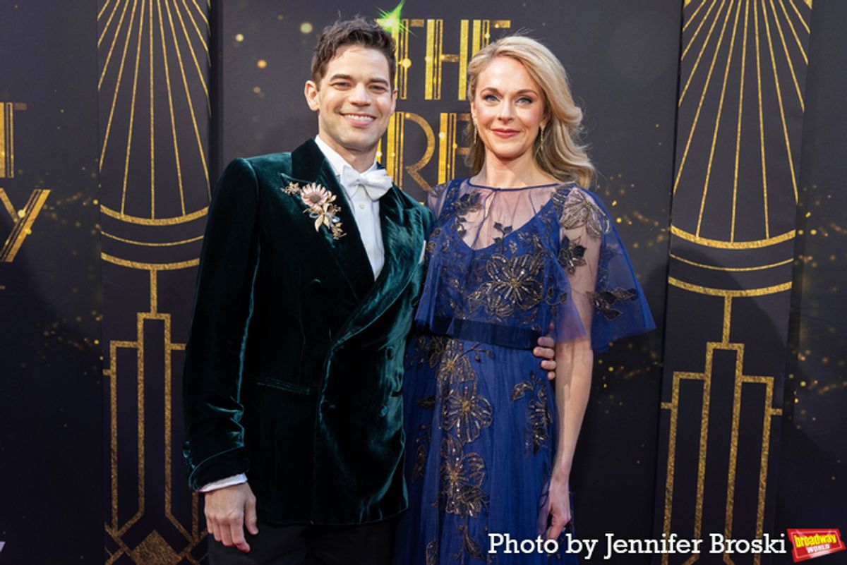 Jeremy Jordan, Ashley Spencer at 