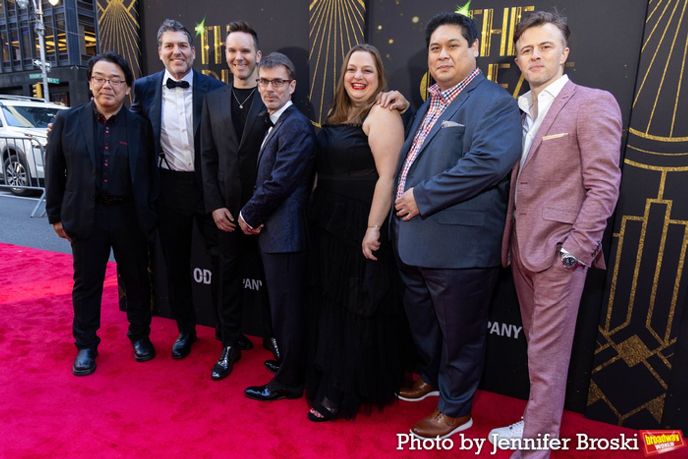 Photos: Jeremy Jordan, Eva Noblezada & the Company of THE GREAT GATSBY Celebrate Opening Night  Image