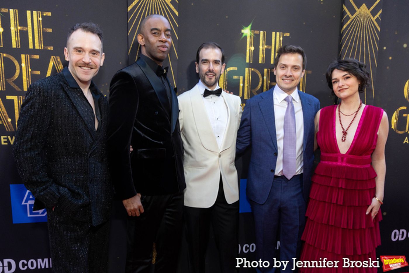 Photos: Jeremy Jordan, Eva Noblezada & the Company of THE GREAT GATSBY Celebrate Opening Night  Image