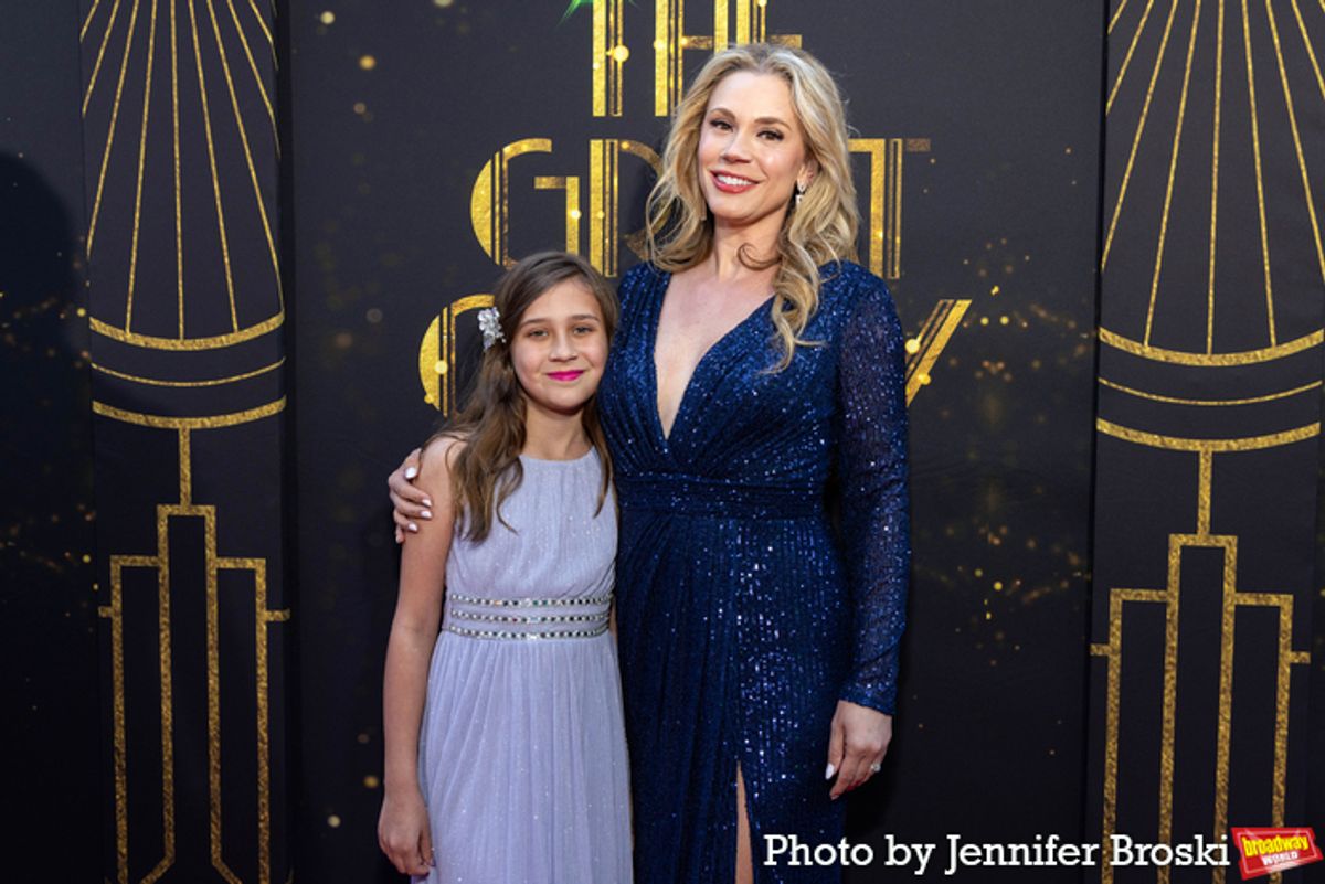 Jessica Rush and daughter at 