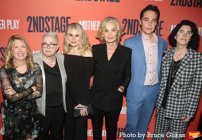 Carole Rothman, Paula Vogel, Celia Keenan-Bolger, Jessica Lange, Jim Parsons and Tina Photo