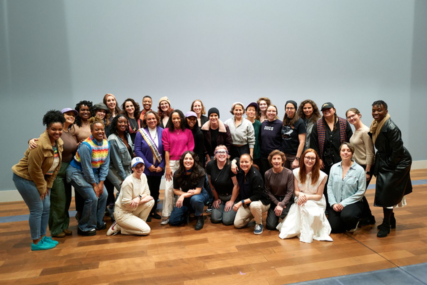 Photos: Great-Granddaughter of Ida B. Wells Visits SUFFS on Broadway  Image