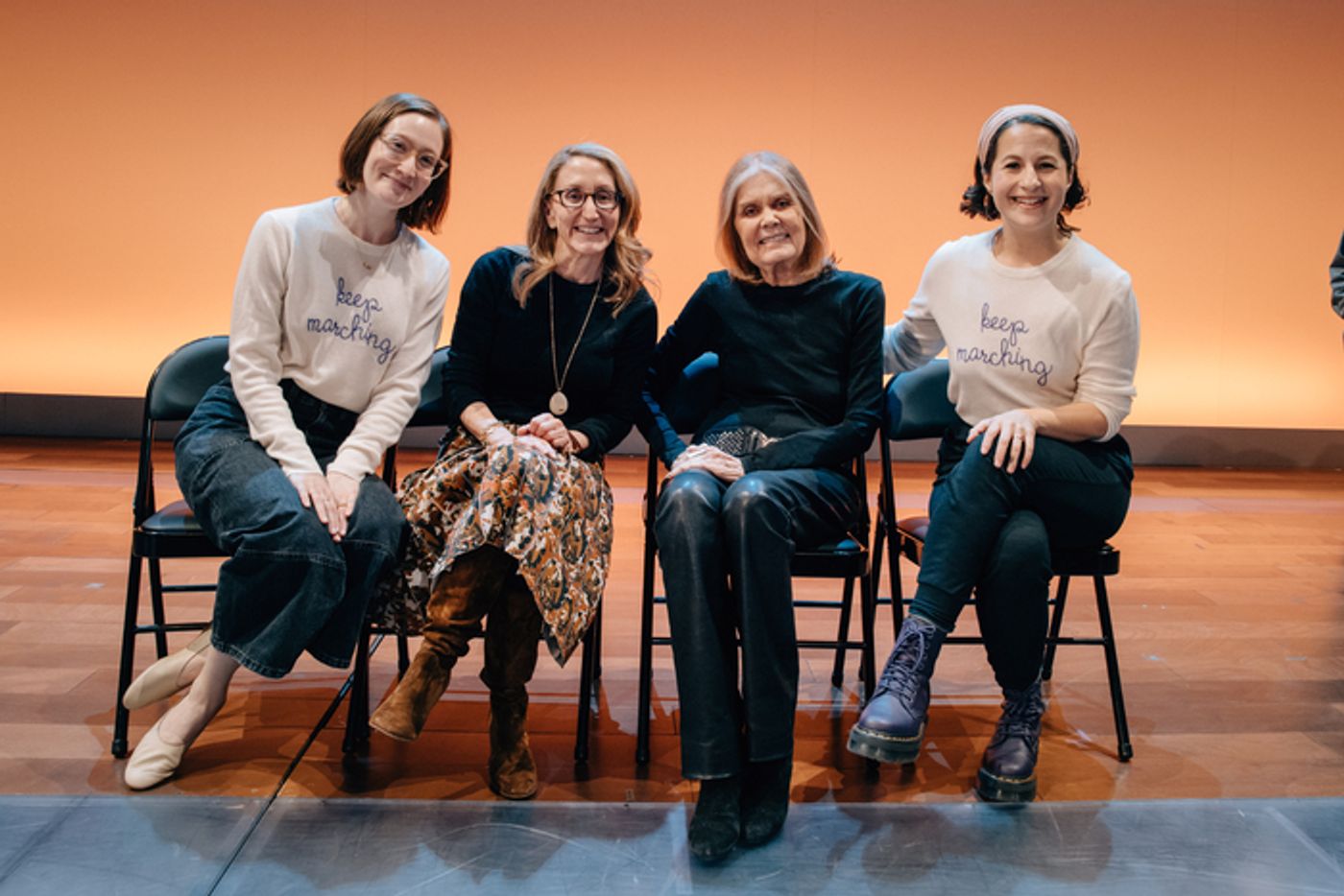 Photos: See Gloria Steinem, Heidi Schreck & More at SUFFS ERA Night Photos: See Gloria Steinem, Heidi Schreck & More at SUFFS ERA Night Image