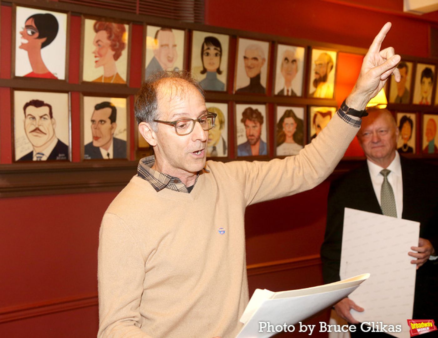 Photos: BACK TO THE FUTURE's Roger Bart Has Sardi's Caricature Unveiled  Image