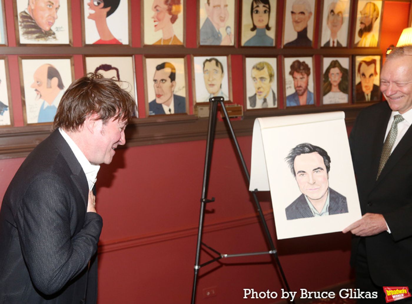 Photos: BACK TO THE FUTURE's Roger Bart Has Sardi's Caricature Unveiled  Image