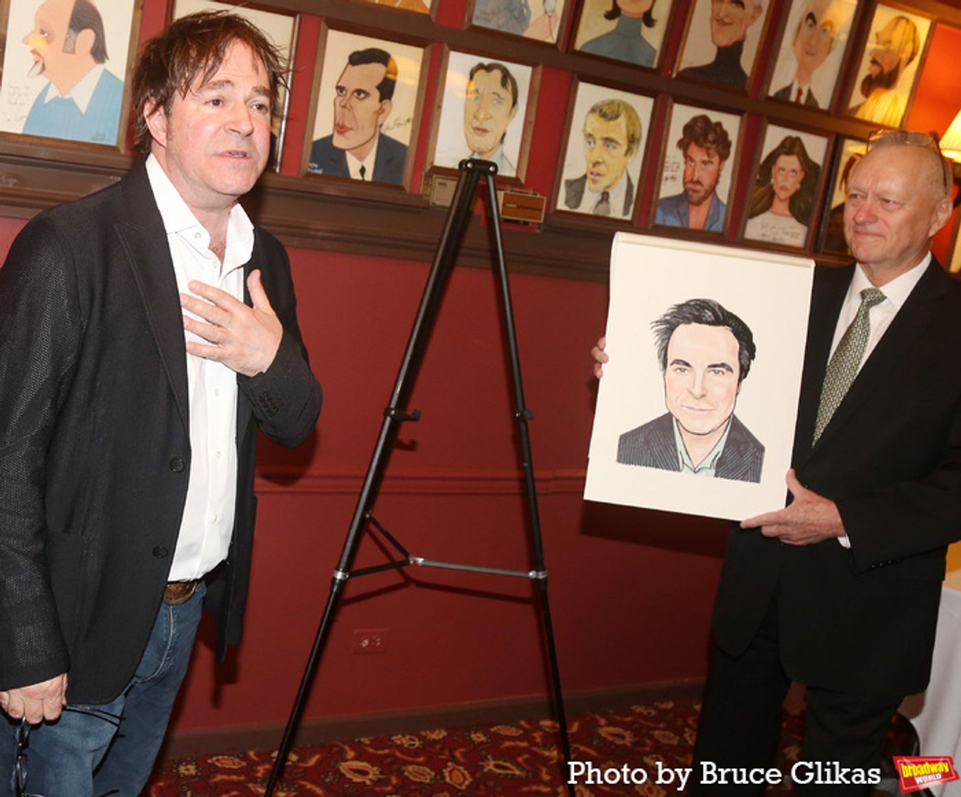 Photos: BACK TO THE FUTURE's Roger Bart Has Sardi's Caricature Unveiled  Image