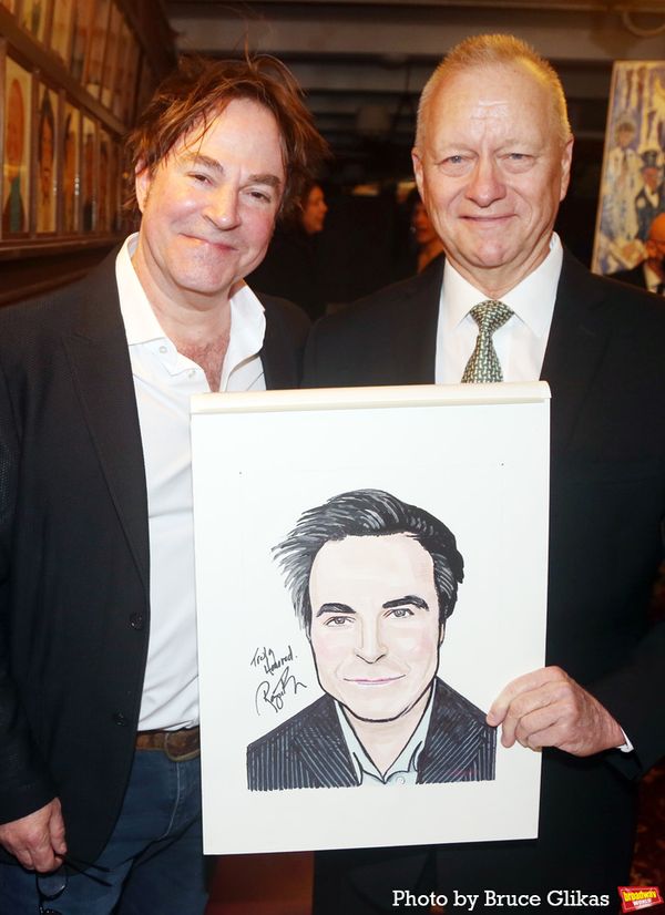 Roger Bart and Max Klimavicius Photo