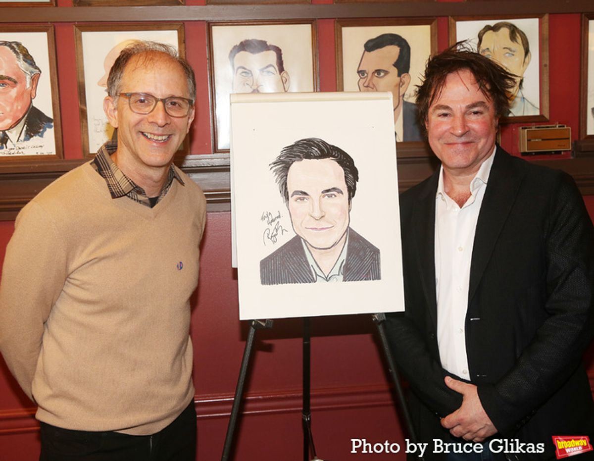 John Rando and Roger Bart  at 