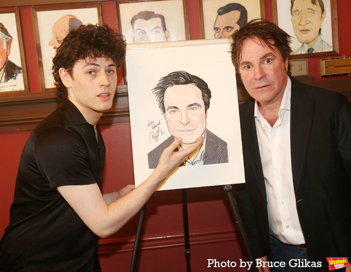 Photos: BACK TO THE FUTURE's Roger Bart Has Sardi's Caricature Unveiled  Image