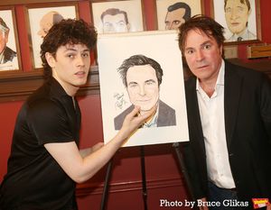 Casey Likes and Roger Bart @ BroadwayWorld Casey Likes and Roger Bart Photo