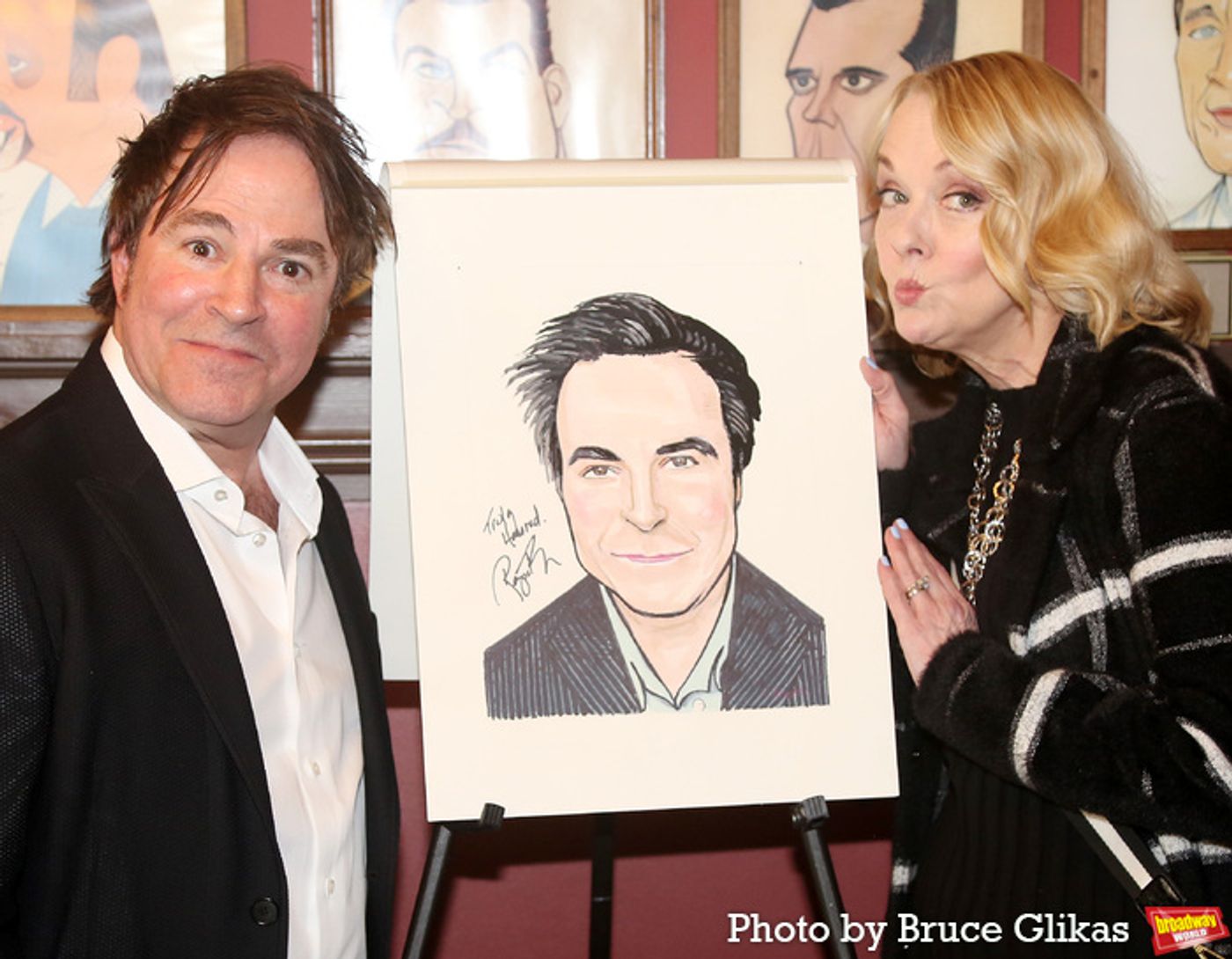 Photos: BACK TO THE FUTURE's Roger Bart Has Sardi's Caricature Unveiled  Image