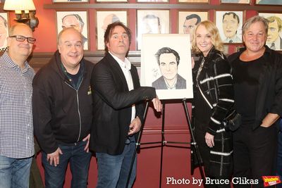 Brad Oscar, Kevin Ligon, Roger Bart, Angie Schworer and Jim Borstelmann Photo