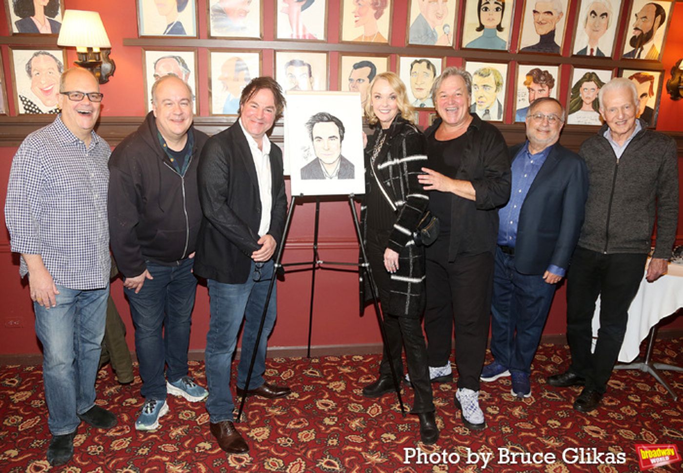 Photos: BACK TO THE FUTURE's Roger Bart Has Sardi's Caricature Unveiled  Image
