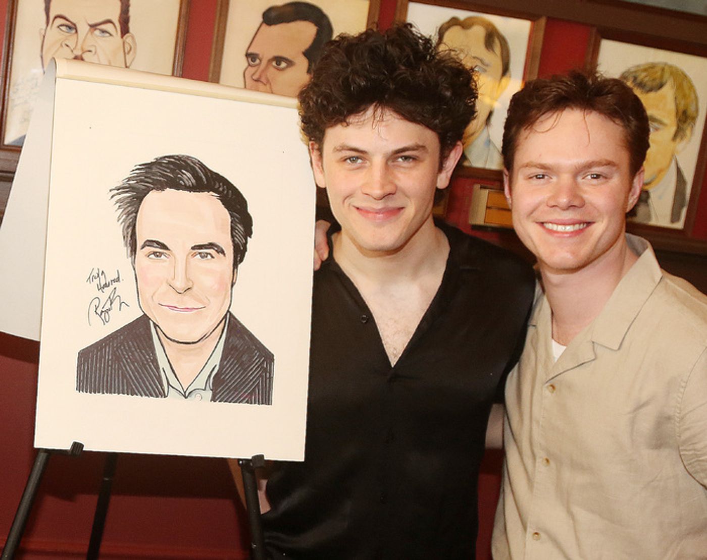 Photos: BACK TO THE FUTURE's Roger Bart Has Sardi's Caricature Unveiled  Image