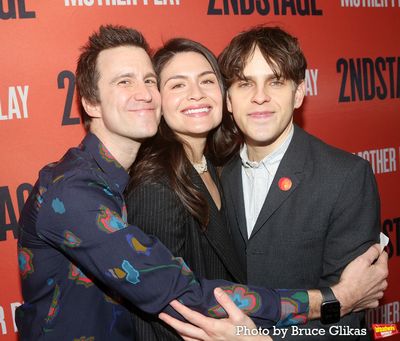 Gavin Creel, Phillipa Soo and Taylor Trensch Photo