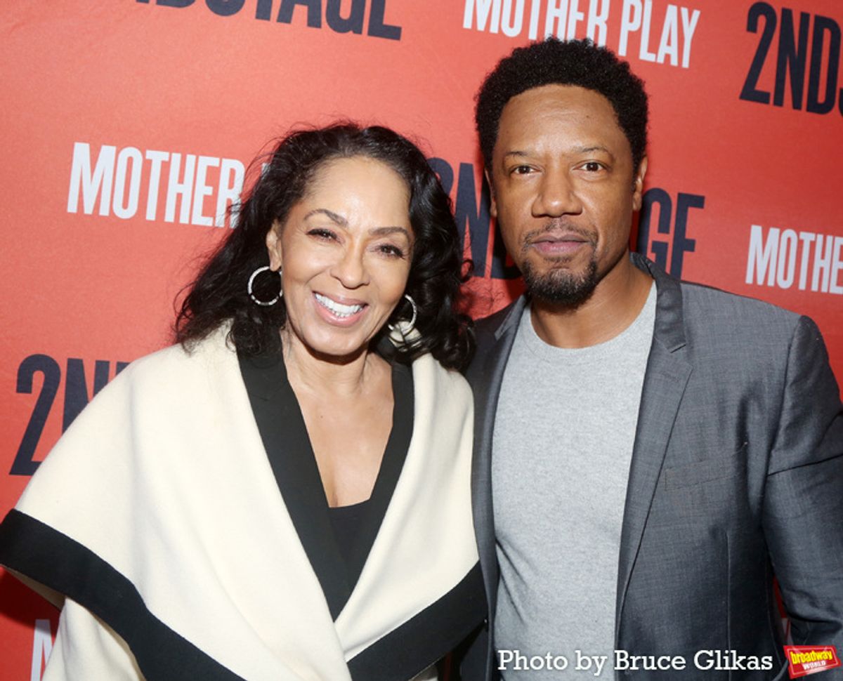 Debra Martin Chase and Tory Kittles at 